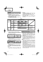 Preview for 88 page of Hitachi CG 18DAL Handling Instructions Manual