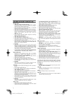 Preview for 4 page of Hitachi CG 22EAB(L) Handling Instructions Manual