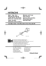 Hitachi CG 22EJ(SLN) Handling Instructions Manual preview