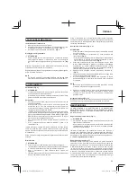 Preview for 25 page of Hitachi CG 22EJ(SLN) Handling Instructions Manual