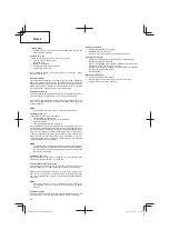 Preview for 62 page of Hitachi CG 22EJ(SLN) Handling Instructions Manual