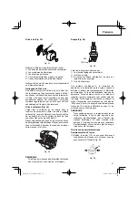 Preview for 27 page of Hitachi CG 25EUS L Safety Instructions And Instruction Manual