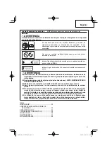 Preview for 31 page of Hitachi CG 25EUS L Safety Instructions And Instruction Manual