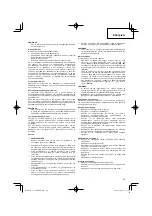 Preview for 29 page of Hitachi CG 31EBS Handling Instructions Manual