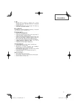 Preview for 77 page of Hitachi CG 31EBS Handling Instructions Manual