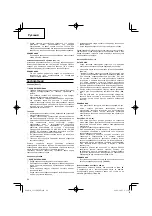 Preview for 84 page of Hitachi CG 31EBS Handling Instructions Manual