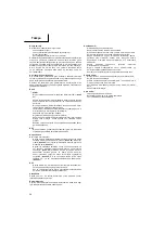 Preview for 57 page of Hitachi CG 40EAF (LP) Handling Instructions Manual