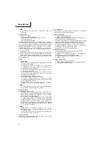 Preview for 71 page of Hitachi CG 40EAF (LP) Handling Instructions Manual