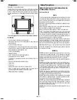 Preview for 6 page of Hitachi CG2026S Instruction Manual