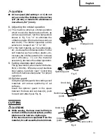 Preview for 13 page of Hitachi CJ 110V Instruction Manual And Safety Instructions