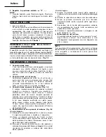 Preview for 24 page of Hitachi CJ 110VA Handling Instructions Manual