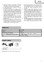 Preview for 19 page of Hitachi CL 10SA Handling Instructions Manual