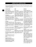 Preview for 3 page of Hitachi CL2554AN User Manual