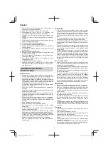 Preview for 8 page of Hitachi CM 75EAP Handling Instructions Manual