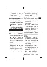 Preview for 37 page of Hitachi CM 75EAP Handling Instructions Manual