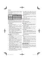 Preview for 38 page of Hitachi CM 75EAP Handling Instructions Manual