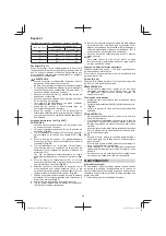 Preview for 56 page of Hitachi CM 75EAP Handling Instructions Manual