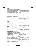 Preview for 82 page of Hitachi CM 75EAP Handling Instructions Manual