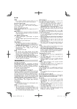 Preview for 90 page of Hitachi CM 75EAP Handling Instructions Manual