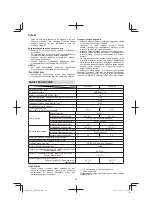 Preview for 114 page of Hitachi CM 75EAP Handling Instructions Manual