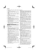 Preview for 130 page of Hitachi CM 75EAP Handling Instructions Manual