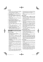 Preview for 146 page of Hitachi CM 75EAP Handling Instructions Manual