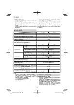 Preview for 148 page of Hitachi CM 75EAP Handling Instructions Manual