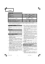 Preview for 22 page of Hitachi CM 9SR Handling Instructions Manual