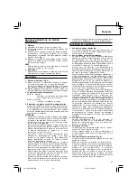 Preview for 23 page of Hitachi CM 9SR Handling Instructions Manual