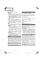 Preview for 24 page of Hitachi CM 9SR Handling Instructions Manual