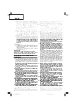 Preview for 26 page of Hitachi CM 9SR Handling Instructions Manual