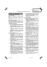 Preview for 31 page of Hitachi CM 9SR Handling Instructions Manual