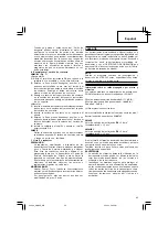 Preview for 43 page of Hitachi CM 9SR Handling Instructions Manual