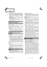 Preview for 22 page of Hitachi CM12Y Handling Instructions Manual