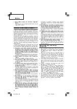 Preview for 26 page of Hitachi CM12Y Handling Instructions Manual