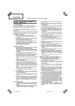 Preview for 30 page of Hitachi CM12Y Handling Instructions Manual