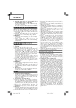 Preview for 34 page of Hitachi CM12Y Handling Instructions Manual