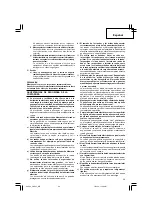 Preview for 37 page of Hitachi CM12Y Handling Instructions Manual