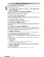 Preview for 4 page of Hitachi CM643ET User Manual