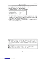 Preview for 37 page of Hitachi CML151XW User Manual