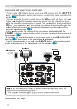 Preview for 12 page of Hitachi CP-AW2505 User Manual