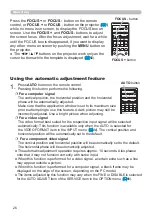 Preview for 26 page of Hitachi CP-AW2505 User Manual