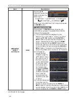 Preview for 78 page of Hitachi CP-AW3019WN Operating Manual