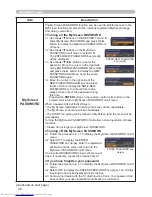 Preview for 57 page of Hitachi CP-RX80 - XGA LCD Projector Operating Manual