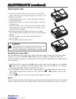 Preview for 19 page of Hitachi CP-S310 User Manual