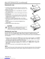 Preview for 19 page of Hitachi CP-S310W Owner'S Manual