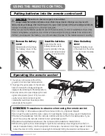 Preview for 14 page of Hitachi CP-S317 User Manual