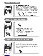 Preview for 23 page of Hitachi CP-S317 User Manual