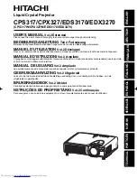 Preview for 32 page of Hitachi CP-S317 User Manual