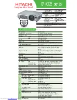 Hitachi CP-S318 series Brochure preview